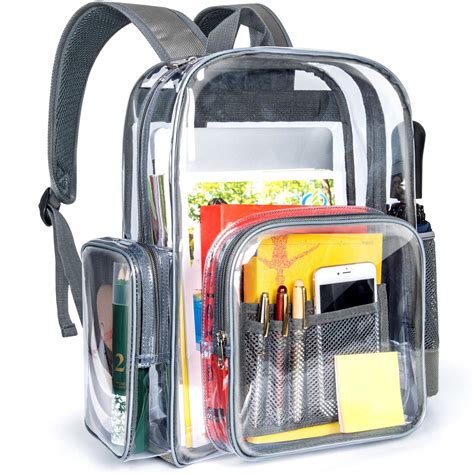 extra strong clear backpacks.